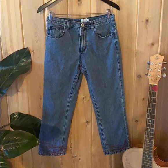 *free with purchase* Vintage Calvin Klein capris jeans - Picture 1 of 7
